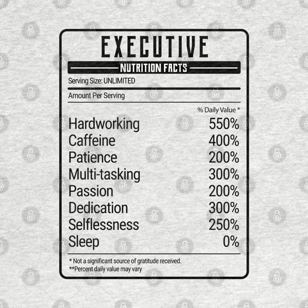 executive nutrition value by IndigoPine